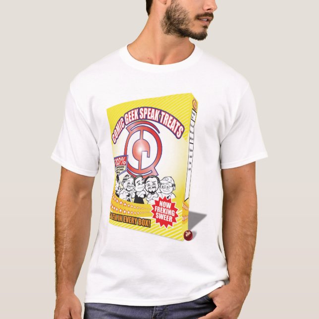 Camiseta Cereal de CGS con el URL (Anverso)