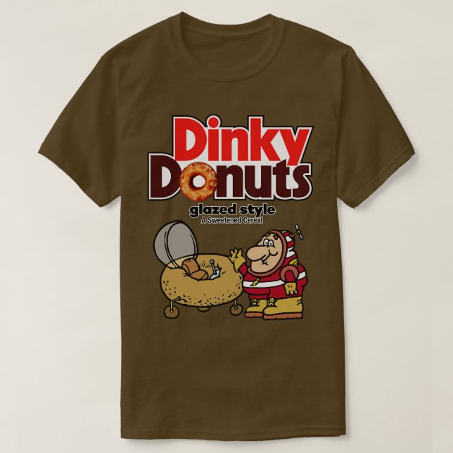 Camiseta Cereal Dinky Donuts (Diseño del anverso)