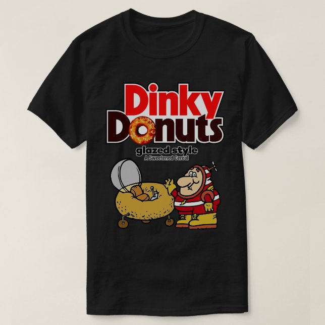 Camiseta Cereal Dinky Donuts (Diseño del anverso)