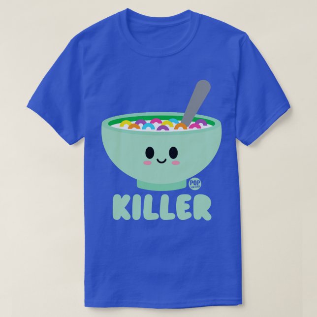 CAMISETA CEREAL KILLER (Diseño del anverso)