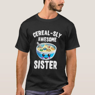 Camiseta Cereal Niños Pequeña Hermana Pequeña Hermana P