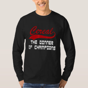 Camiseta Cereales Cereales Saludables Para Los Cereales De 