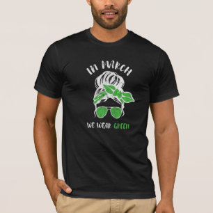 Camiseta Cerebral Palsy Awareness Month Peace Love Hope Bra