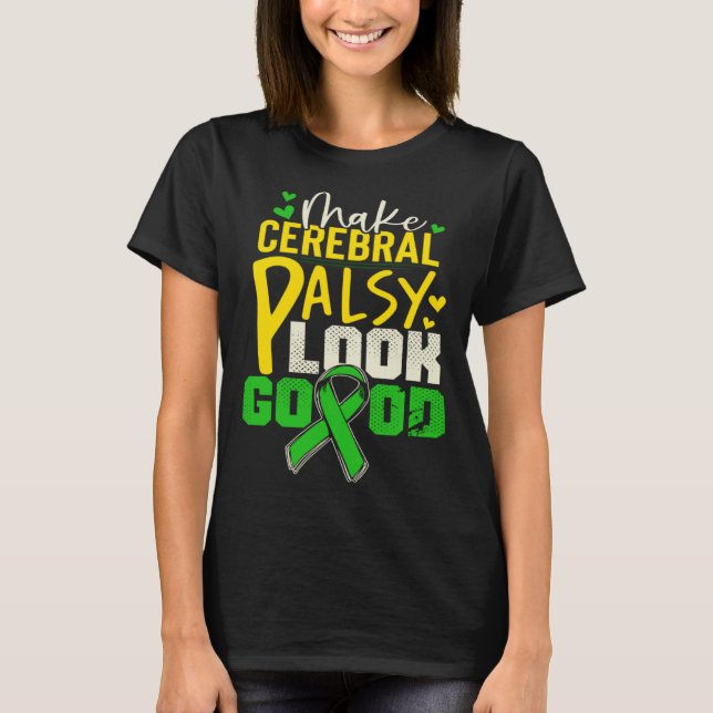 Camiseta Cerebral Palsy Patients CP Survivor (Anverso)