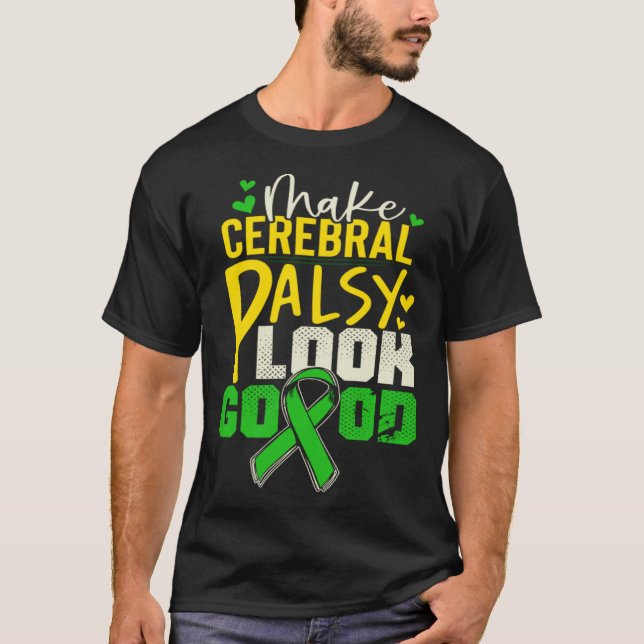 Camiseta Cerebral Palsy Patients CP Survivor (Anverso)
