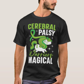 Camiseta Cerebral Palsy Warriors Are Magical Unicorn  CP