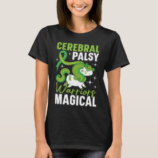 Camiseta Cerebral Palsy Warriors Are Magical Unicorn  CP