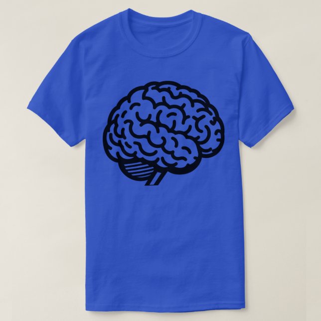 Camiseta Cerebro (Diseño del anverso)