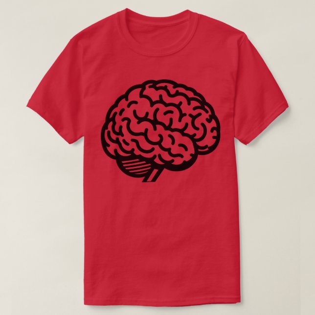 Camiseta Cerebro (Diseño del anverso)