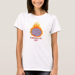 Camiseta Cerebro AMFirehouse Flowy el flamear de las