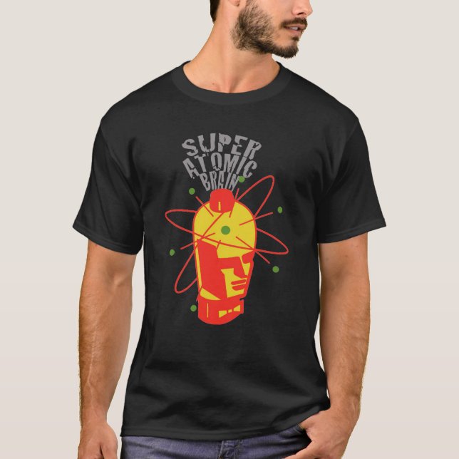 Camiseta Cerebro atómico estupendo (Anverso)