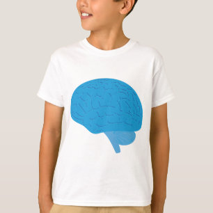 Camiseta Cerebro Azul