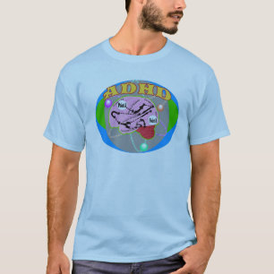 Camiseta Cerebro con ADHD