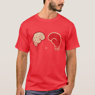 Camiseta Cerebro contra el queso de cerdo