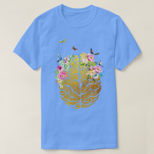 Camiseta Cerebro de circuito (Diseño del anverso)
