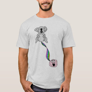 Camiseta cerebro de la koala