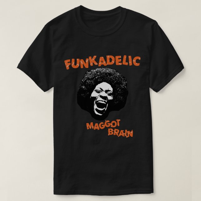Camiseta Cerebro de Maggot Funkadelic (Diseño del anverso)