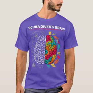 Camiseta Cerebro de Scuba Diverx27