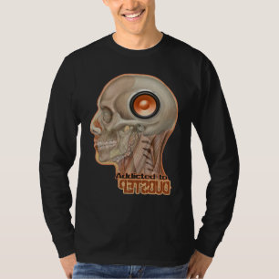 Camiseta Cerebro del altavoz de graves de Dubstep