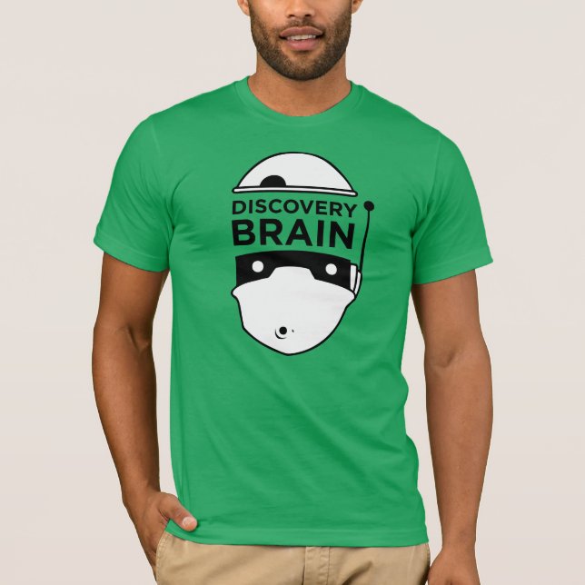 Camiseta Cerebro del descubrimiento (Anverso)