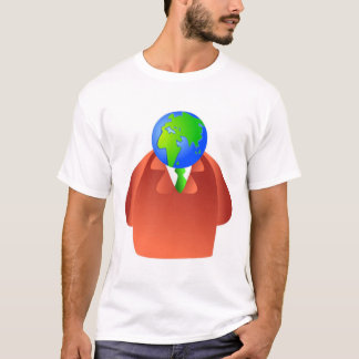 Camiseta Cerebro del globo