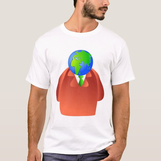 Camiseta Cerebro del globo (Anverso)