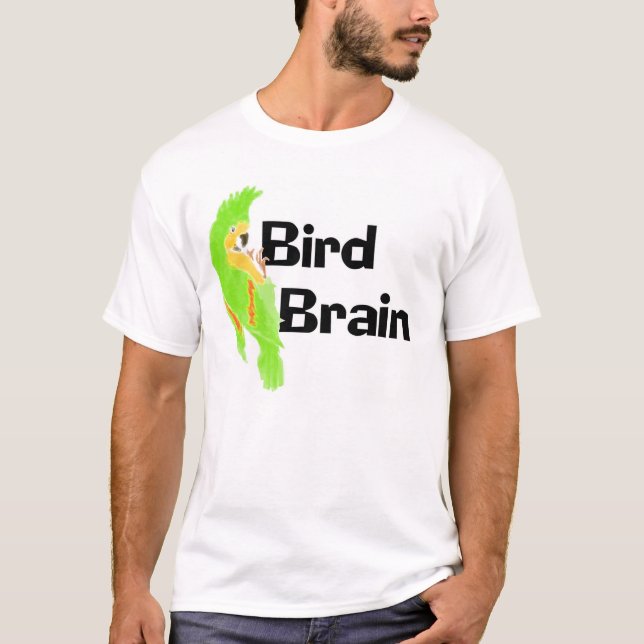 Camiseta Cerebro del pájaro (Anverso)