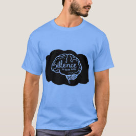 Camiseta Cerebro Excesivamente Pensativo Caricatura Arte Sa