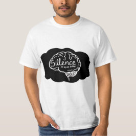 Camiseta Cerebro Excesivamente Pensativo Cómic Arte Salud M