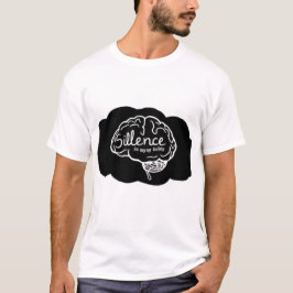 Camiseta Cerebro Excesivamente Pensativo Cómic Arte Salud M
