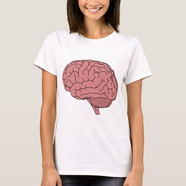 Camiseta Cerebro humano (Anverso)