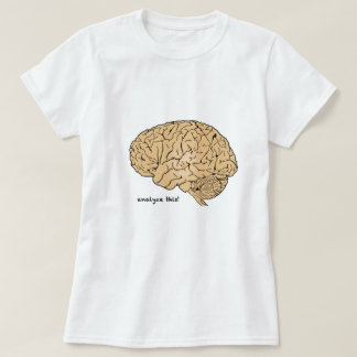 Camiseta Cerebro Humano: ¡Analízalo!