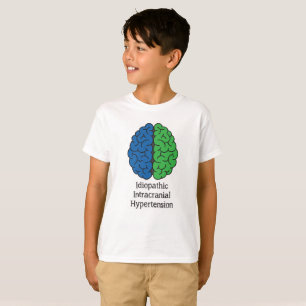 Camiseta Cerebro intracraneal idiopático de la hipertensi