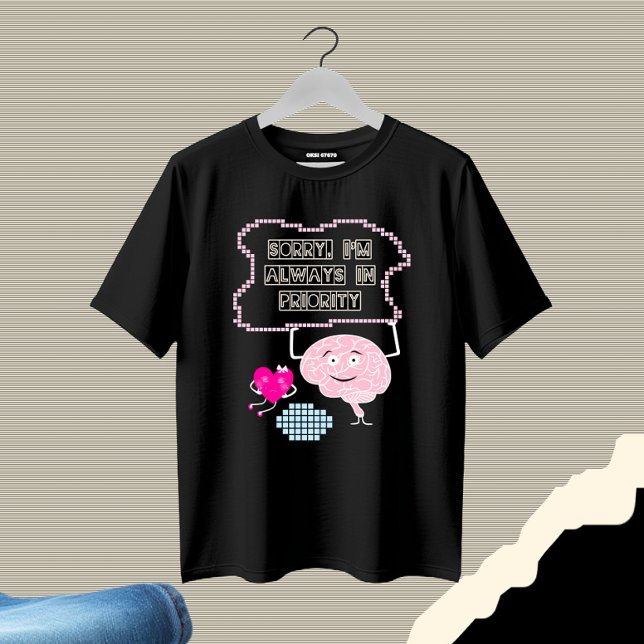 Camiseta Cerebro y corazón (Subido por el creador)