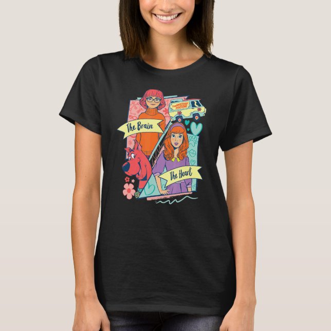 Camiseta Cerebro Y Corazón De Scoob (Anverso)