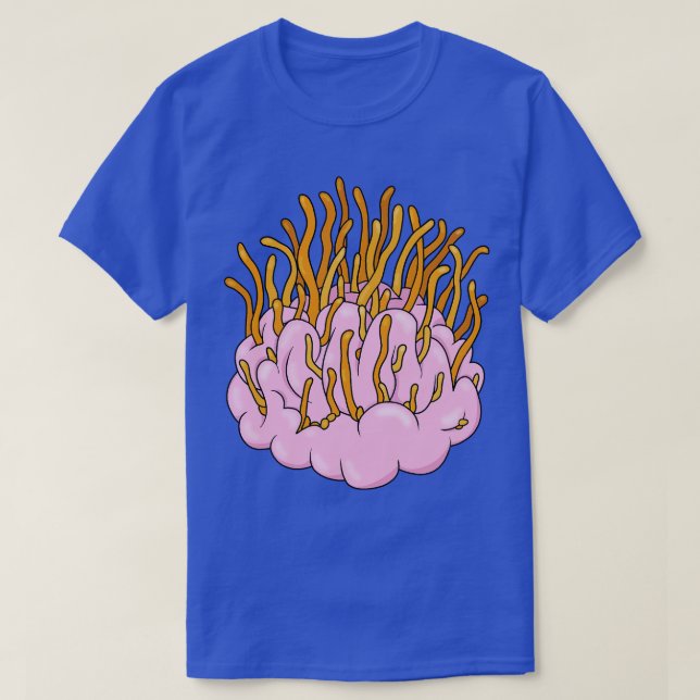Camiseta Cerebro y Cordyceps (Diseño del anverso)
