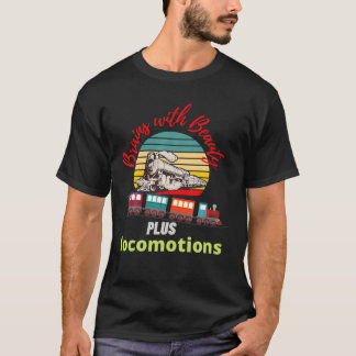 Camiseta Cerebros con regalo de tren de belleza más locomoc