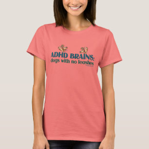 Camiseta CEREBROS de ADHD (azules)