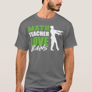 Camiseta Cerebros de amor regalo divertido de matemático o