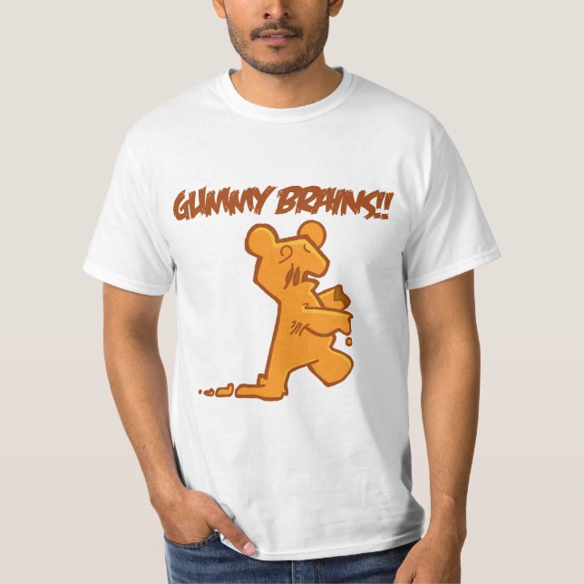 Camiseta Cerebros gomosos (Anverso)