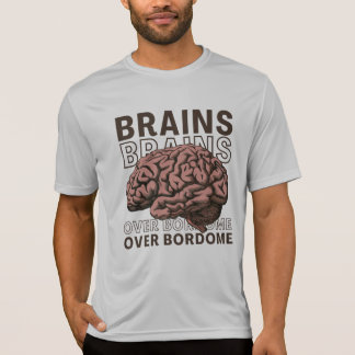 Camiseta Cerebros Sobre Aburrimiento