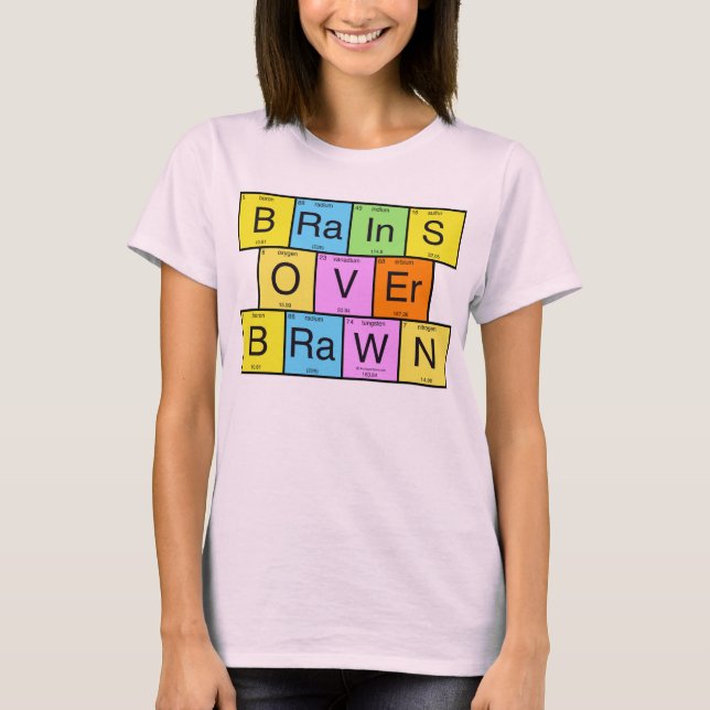 Camiseta Cerebros sobre el queso de cerdo (Anverso)