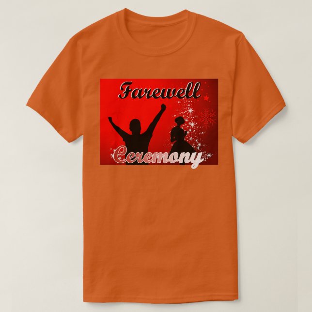 Camiseta Ceremonia de despedida de soltero 8 (Diseño del anverso)