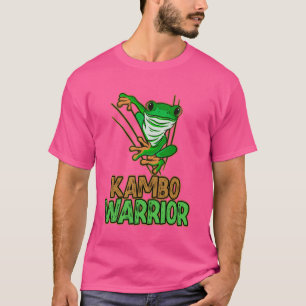 Camiseta Ceremonia De Rana De La Medicina De Kambo Warrior 