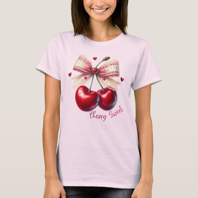 Camiseta Cereza Dulce (Anverso)