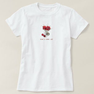 Camiseta Cereza estética linda verano fruta fresca dulce