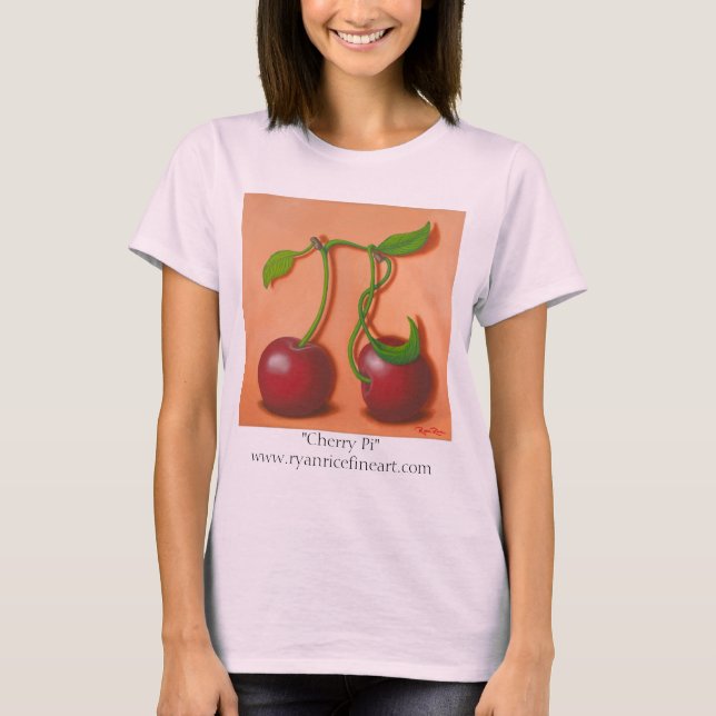 Camiseta "Cereza pi " (Anverso)