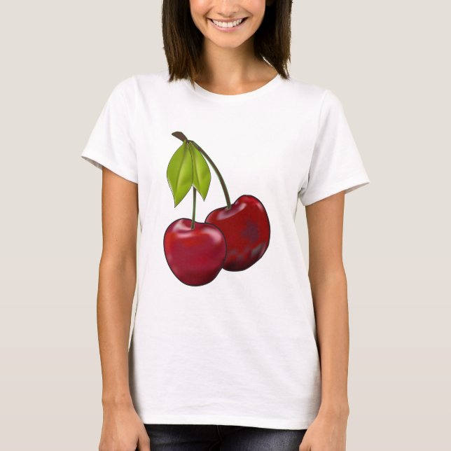 Camiseta Cerezas (Anverso)