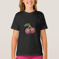 cerezas con caras felices