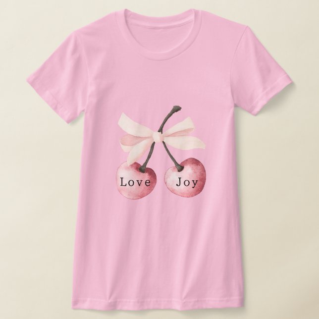 Camiseta Cerezas de Alegría Amor (Distribución)